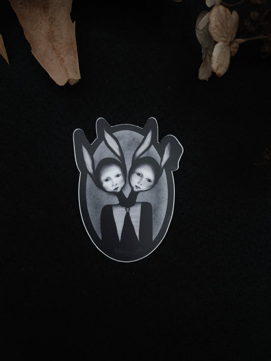 Hare Halflings Sticker