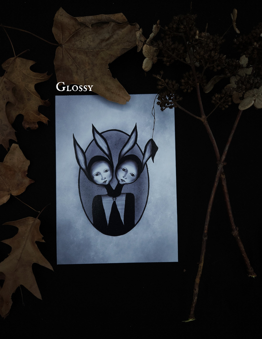 Hare Halflings Art Print