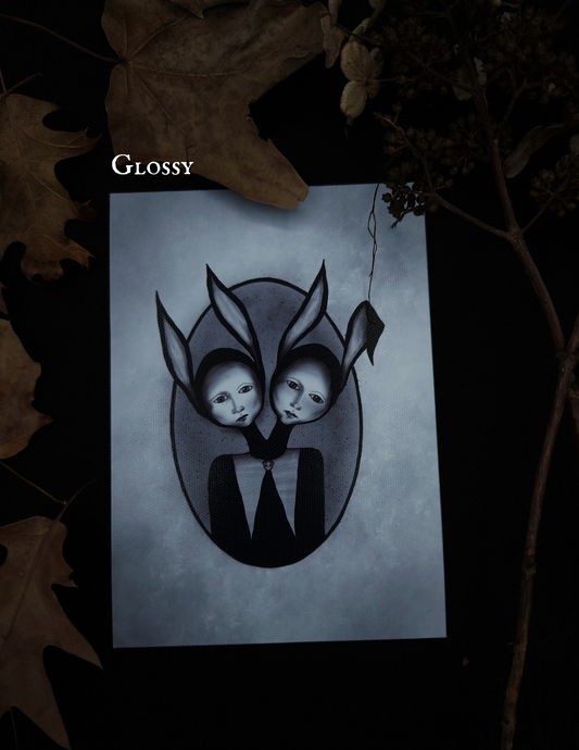 Hare Halflings Art Print