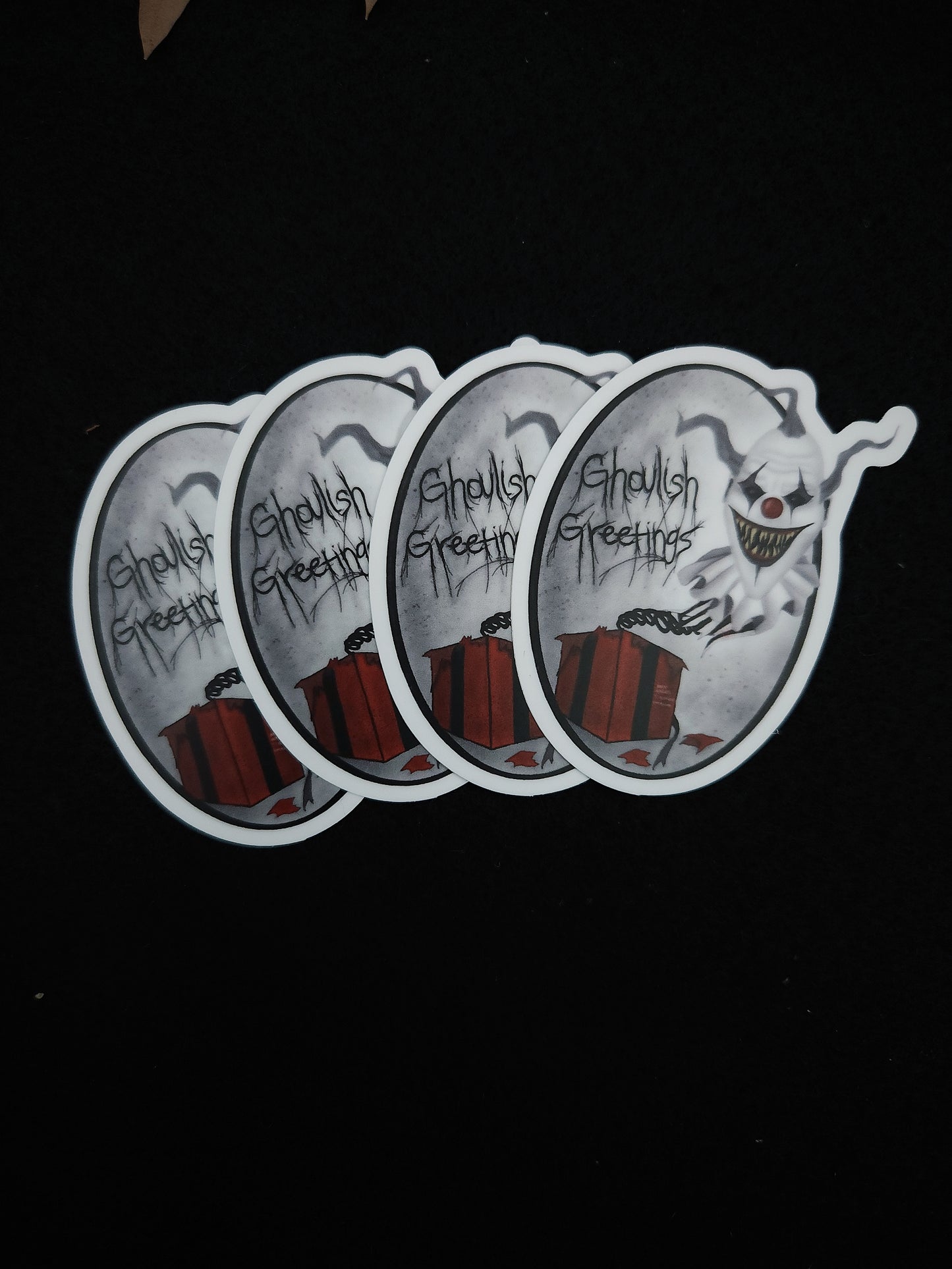 Ghoulish Greetings Sticker