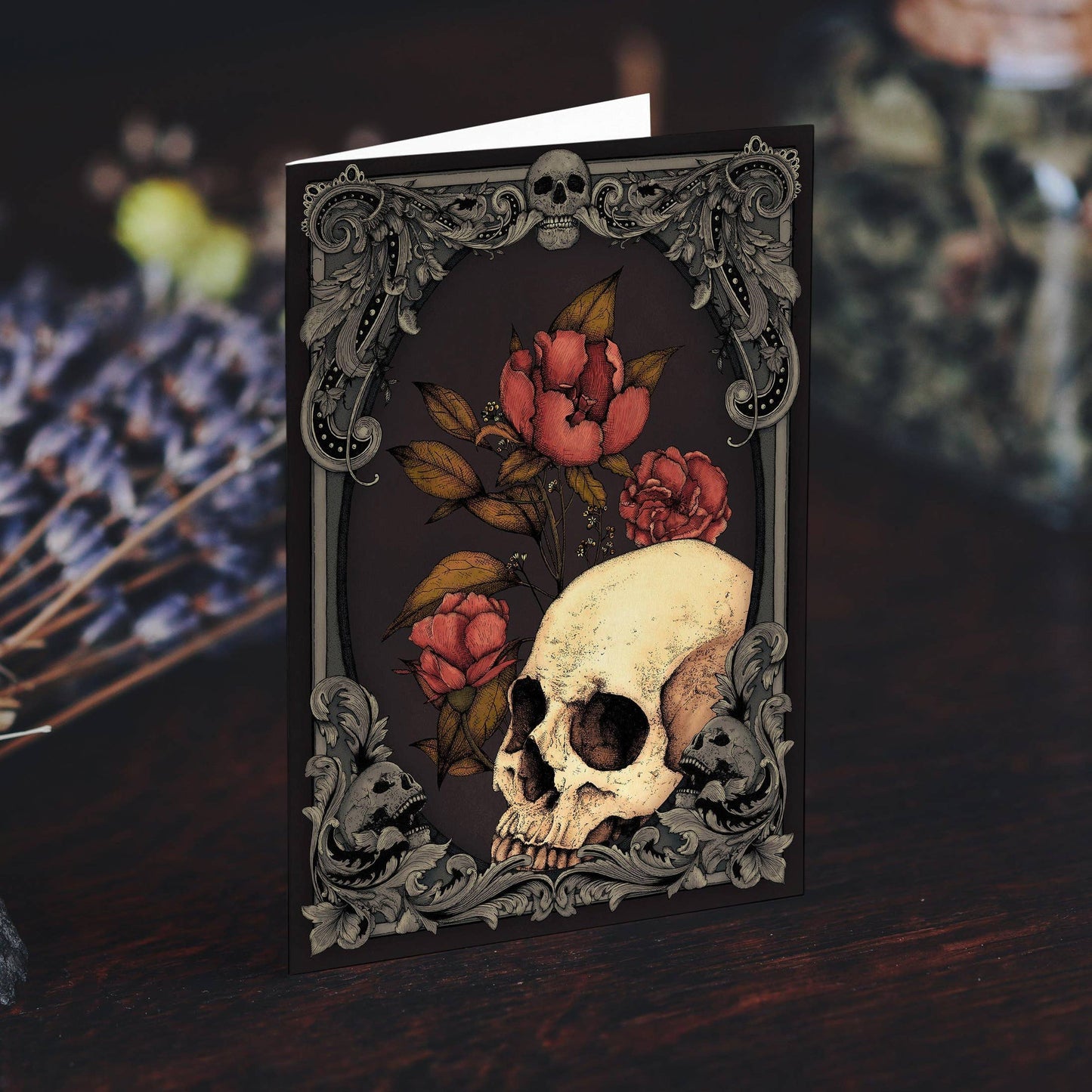Memento Mori Greeting Card
