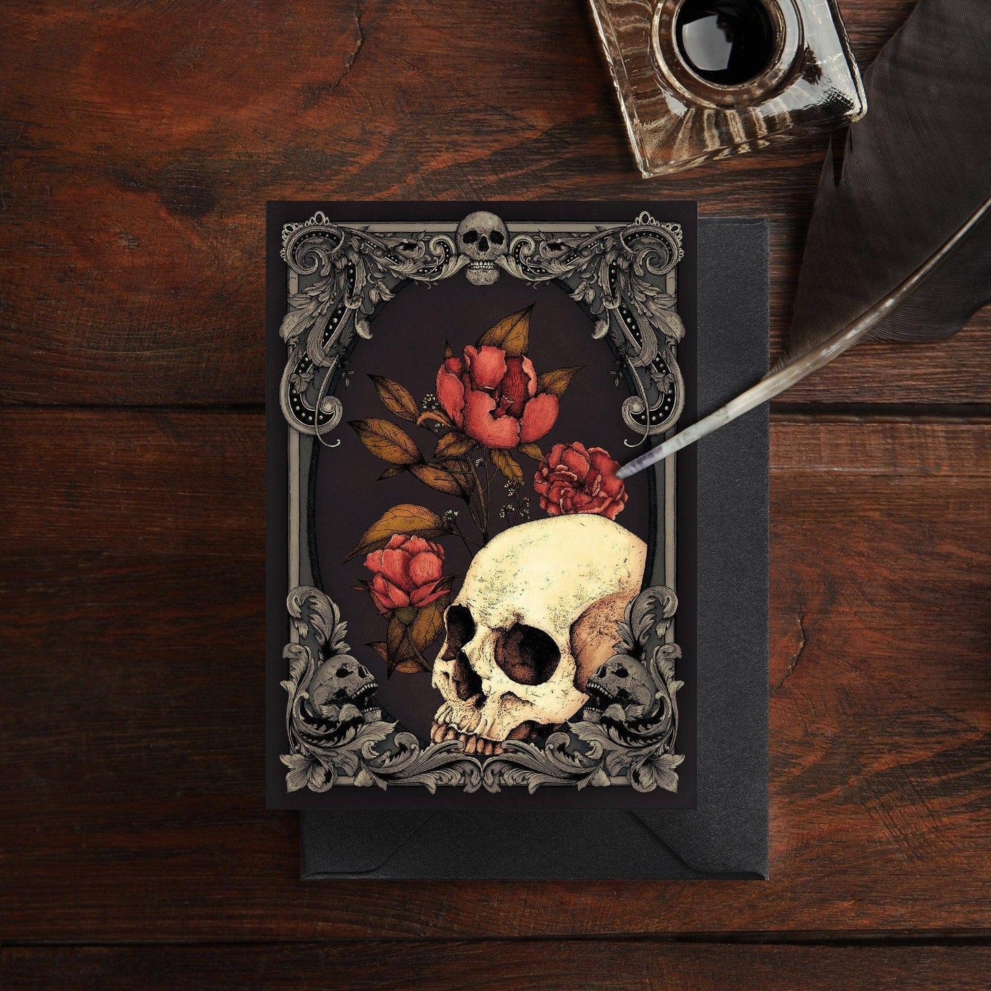 Memento Mori Greeting Card