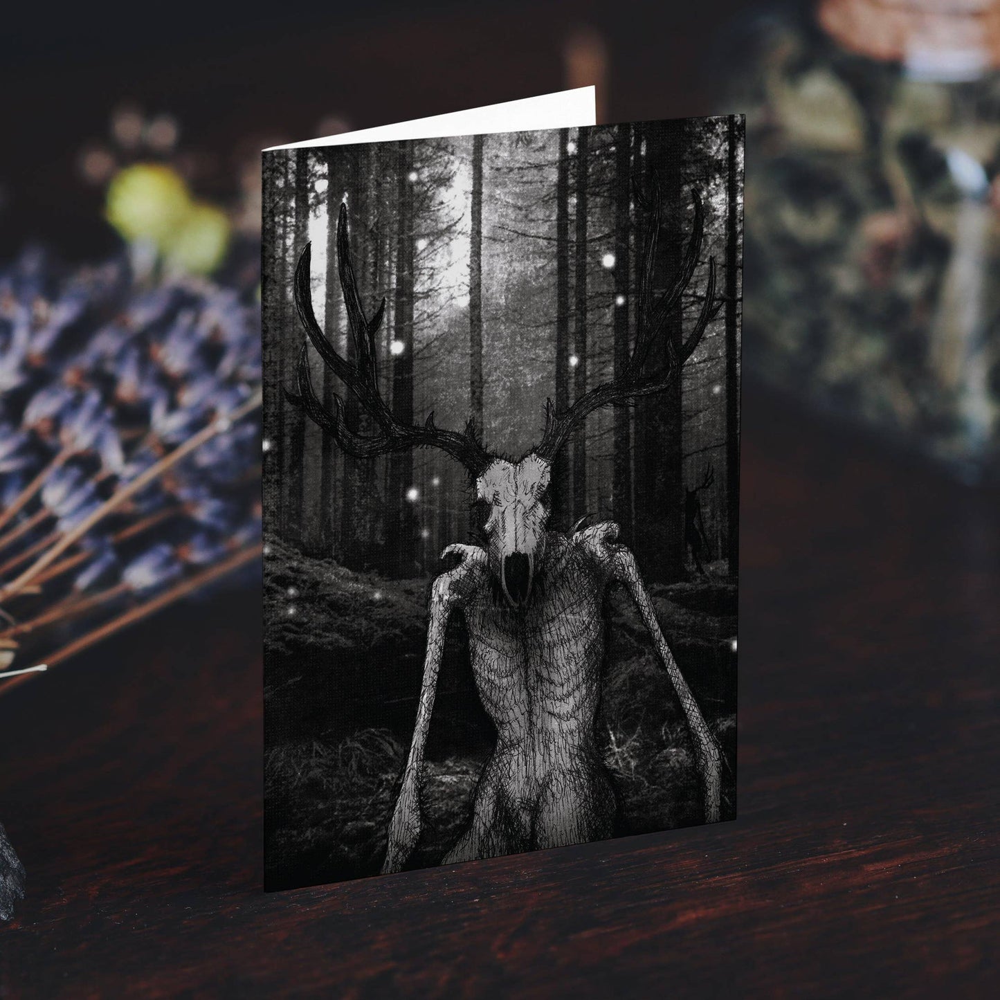 Wendigo Greeting Card