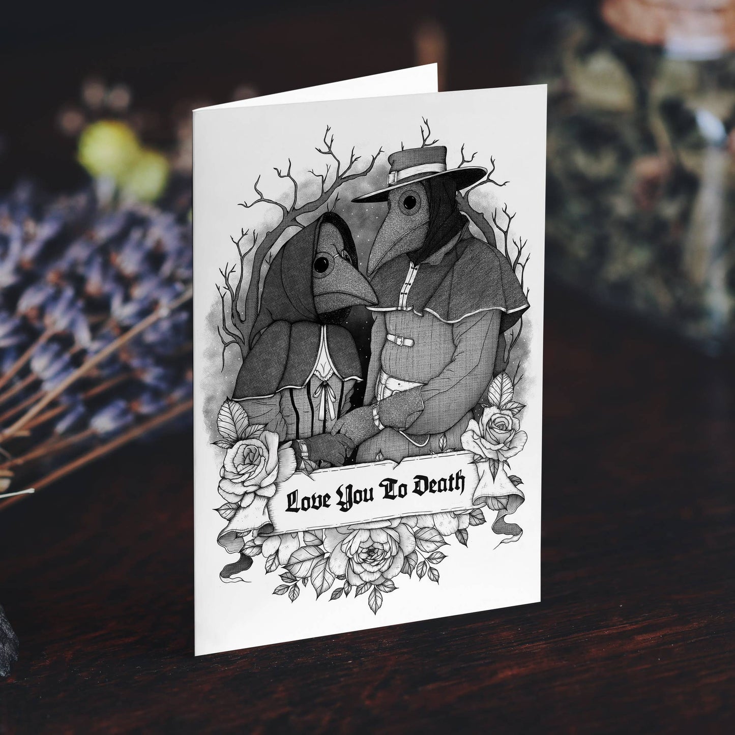 Love You To Death Greeting Card