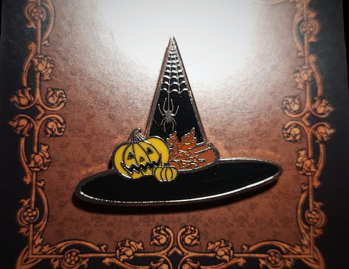 Halloween Witch Hat Enamel Pin
