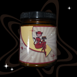 Fruitcake Candle
