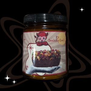 Fruitcake Candle