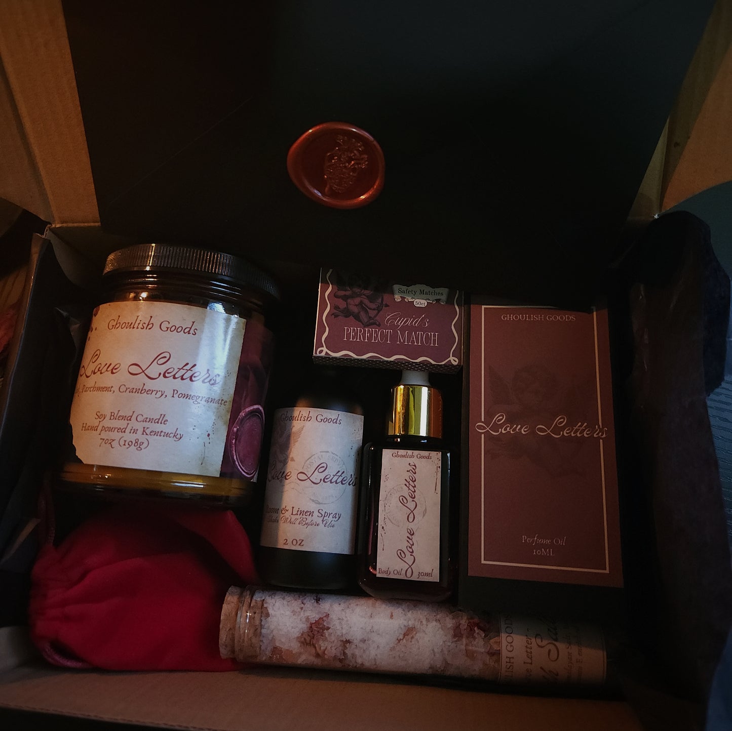 February's Monthly Box: Love Letters