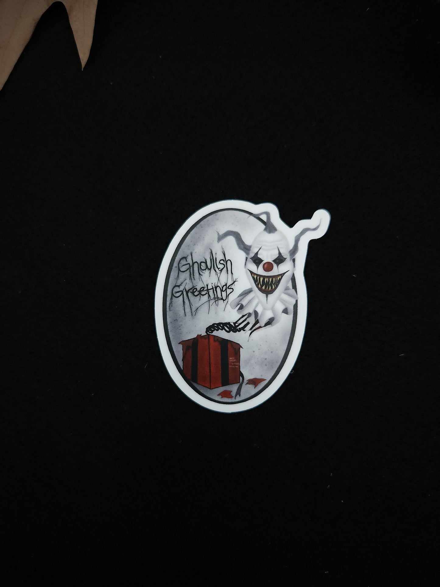 Ghoulish Greetings Sticker