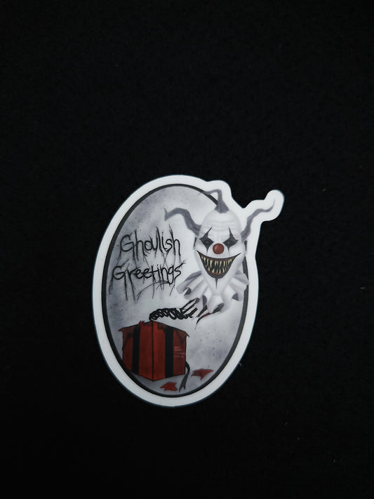 Ghoulish Greetings Sticker