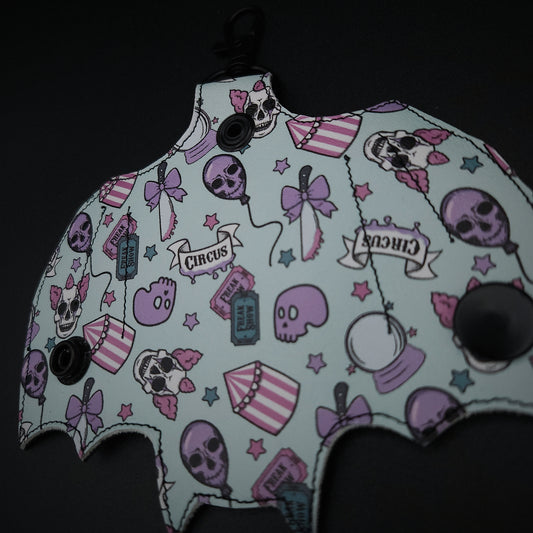 Bat Perfume Holder Keychain - Pastel Circus