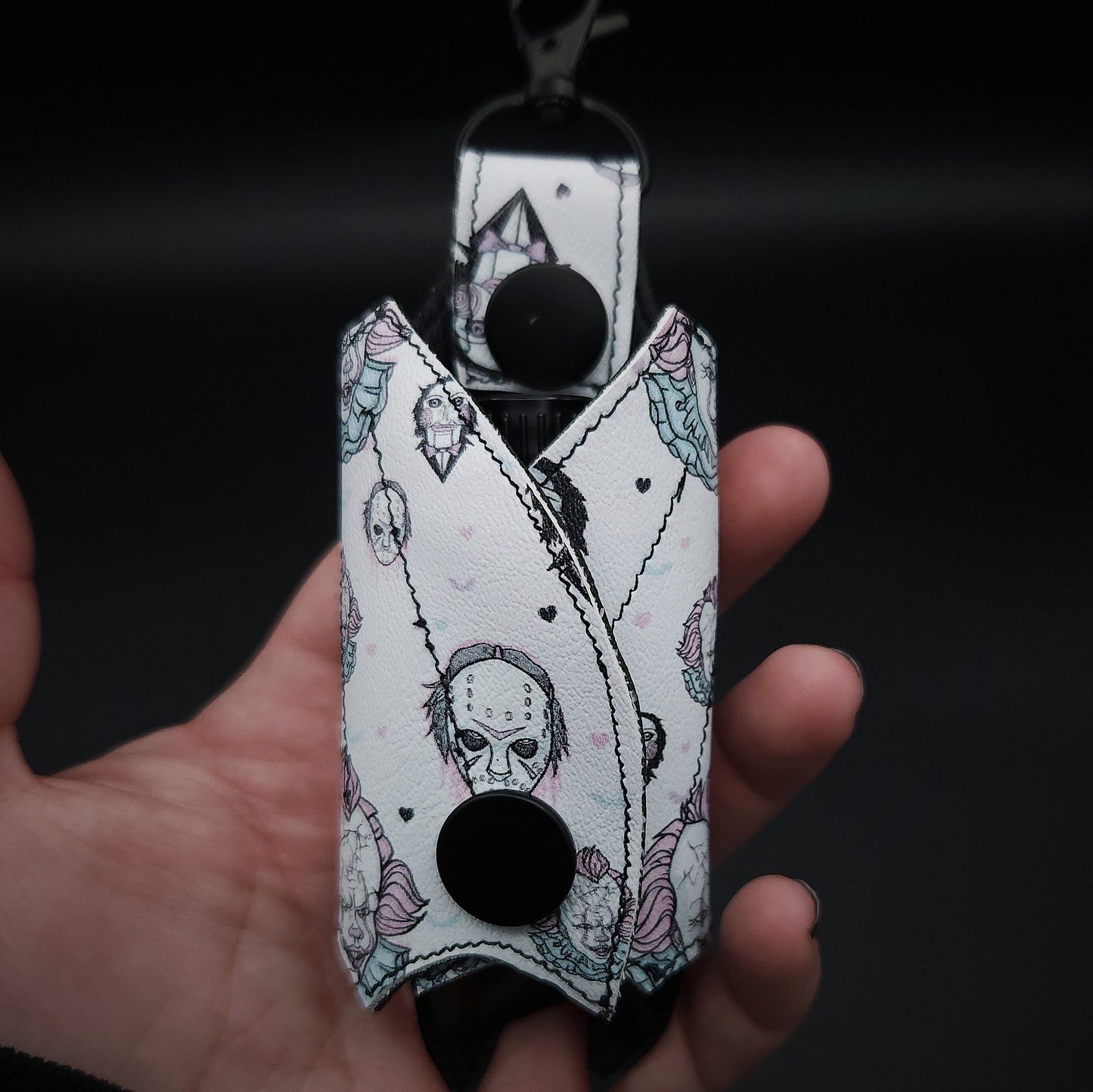 Bat Perfume Holder Keychain - Pastel Horror