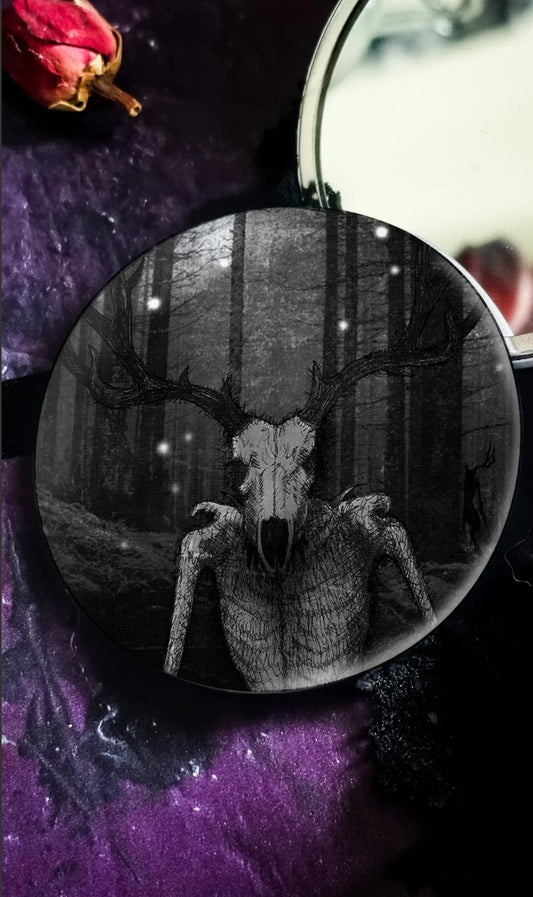 Wendigo Pocket Mirror