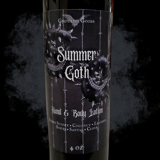 Summer Goth Lotion