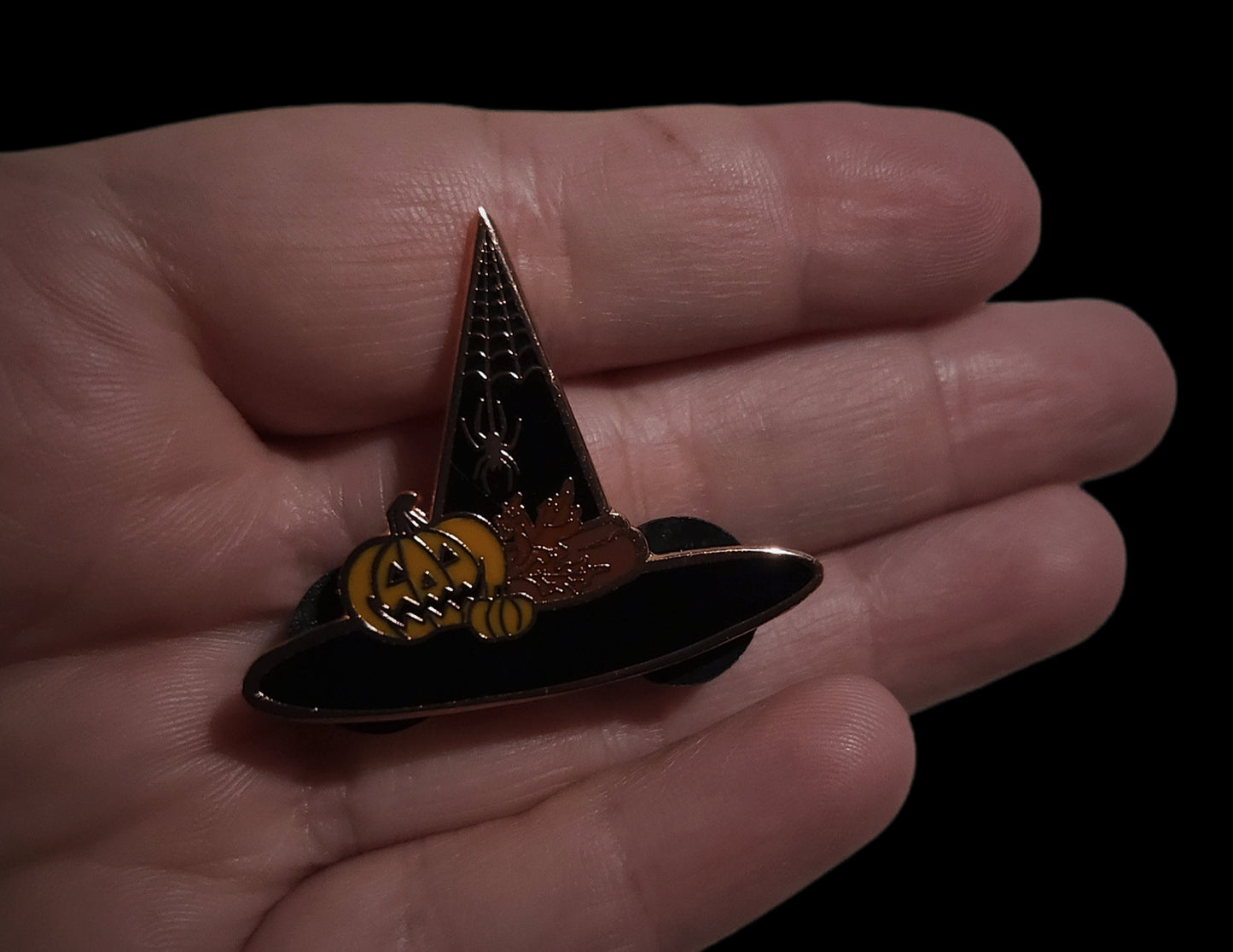 Halloween Witch Hat Enamel Pin