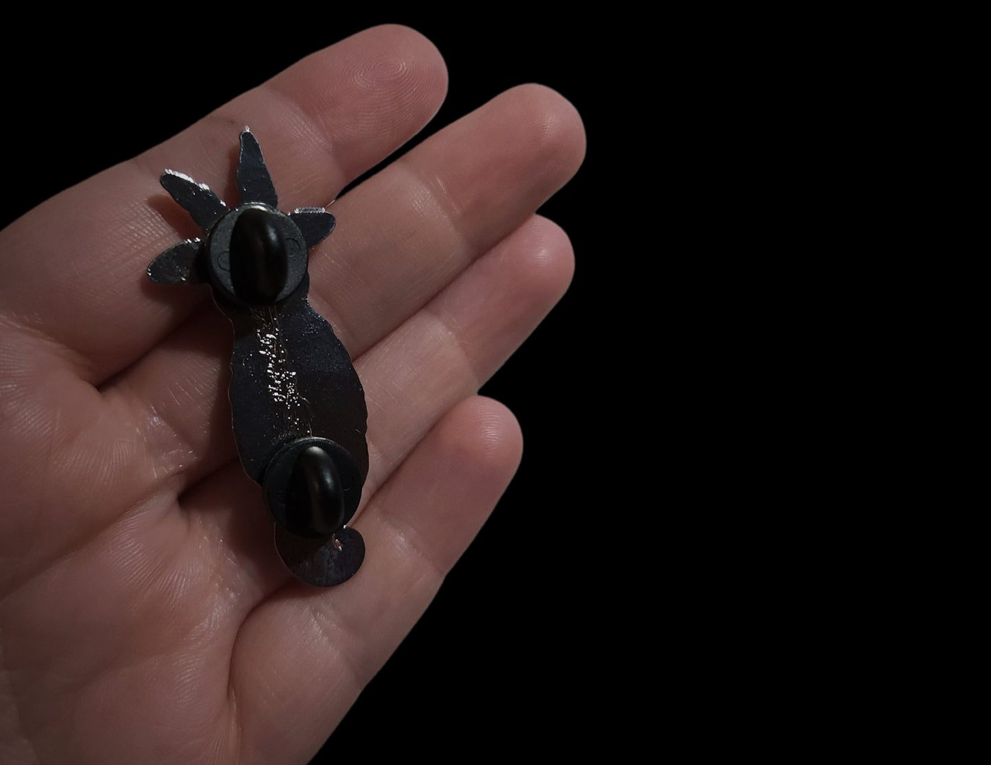 Ghost Goat Enamel Pin