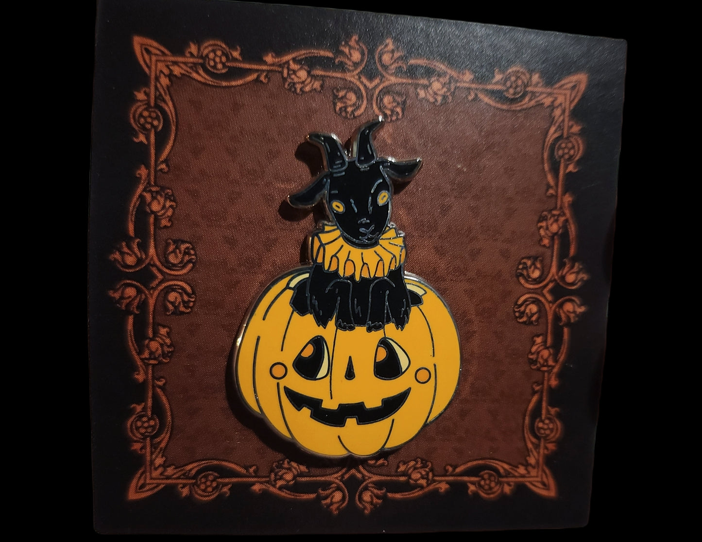 Phillip's First Halloween Enamel Pin