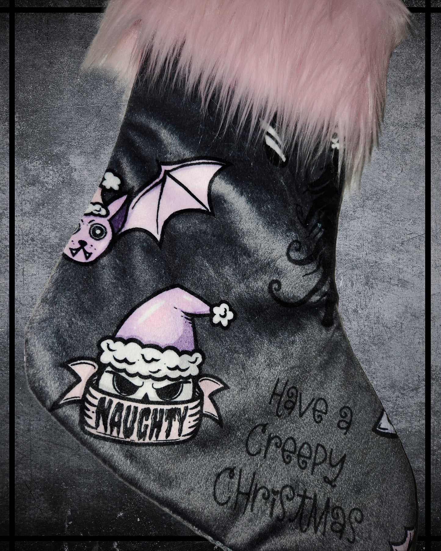 Pastel Goth Stocking