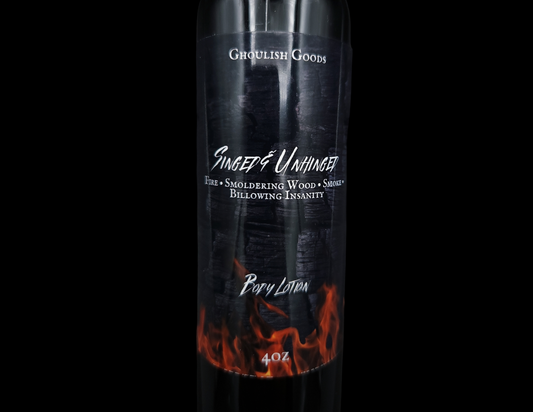 Singed and Unhinged Lotion
